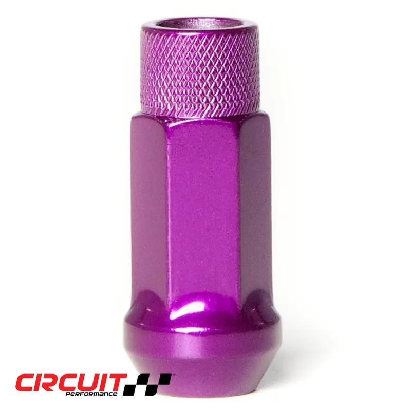 Circuit Performance Forged Steel CP50 Extended Hex Lug Nuts (12×1.5mm, 4-Pack)