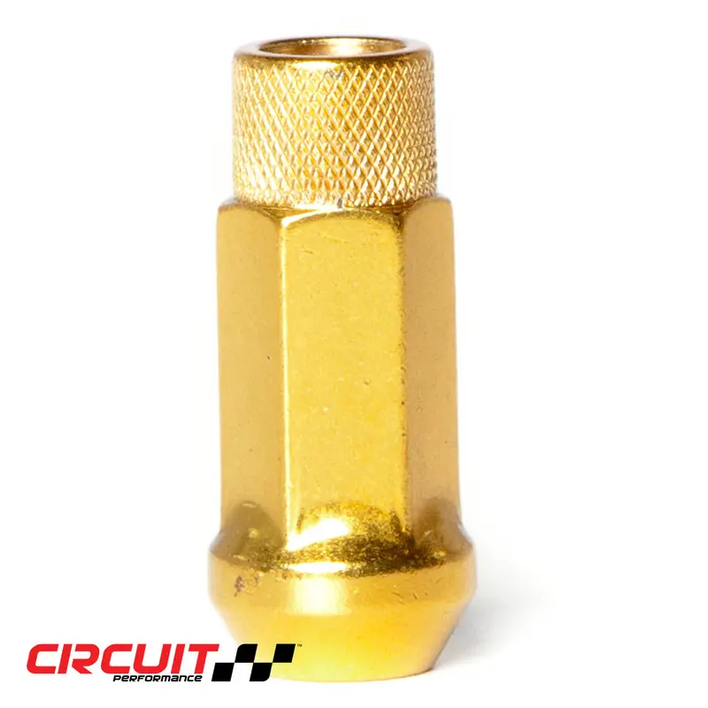 Circuit Performance Forged Steel Cp50 Extended Open End Hex Lug Nut For Aftermarket Wheels: 12×1.5 6