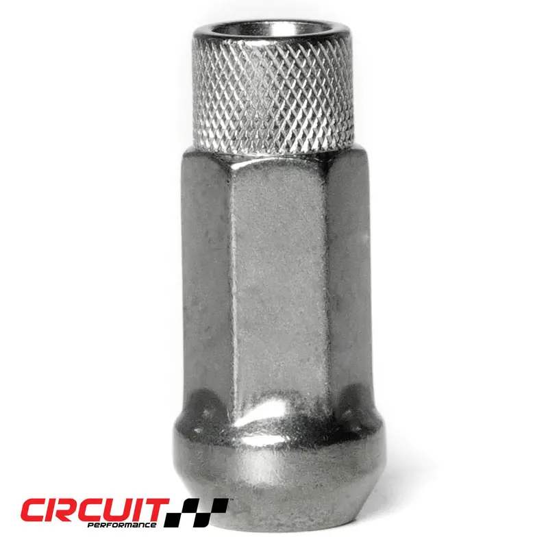 Circuit Performance Forged Steel Cp50 Extended Open End Hex Lug Nut For Aftermarket Wheels: 12×1.5 7