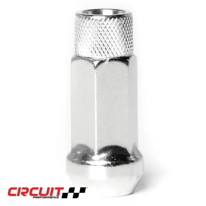 Circuit Performance Forged Steel Cp50 Extended Open End Hex Lug Nut For Aftermarket Wheels: 12×1.5 8