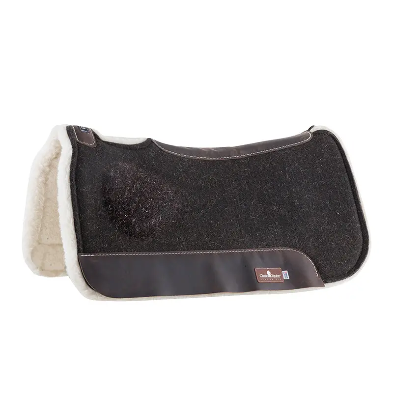 Classic Equine 1" Biofit Fleece Bottom Saddle Pad- 30"X30" 1