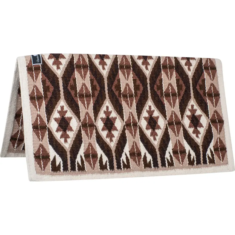 Classic Equine 34"X38" 100% Wool Show Blanket- Cream/Latte 1