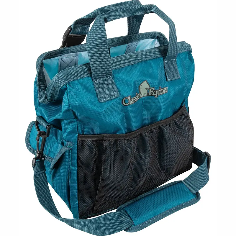 Classic Equine Deluxe Groom Tote- Dark Teal 1