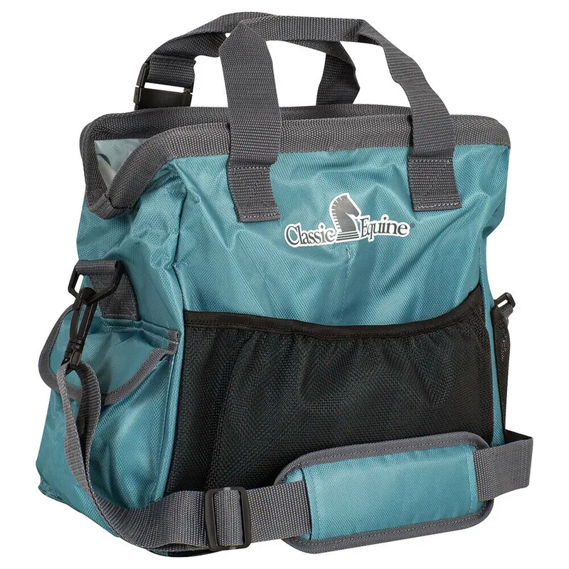Classic Equine Deluxe Groom Tote- Light Teal 1