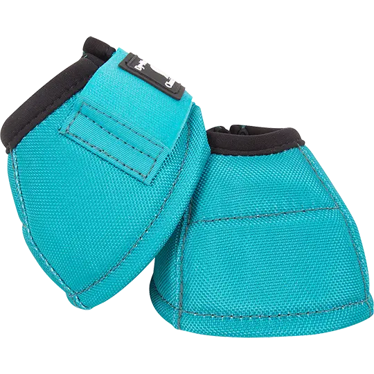 Classic Equine Dyno Bell Boots- Aqua 1