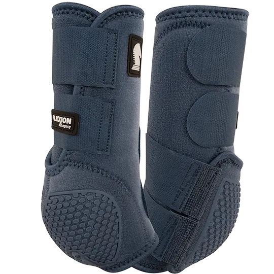 Classic Equine Flexion By Legacy Hind Protective Boots- Dark Denim 1