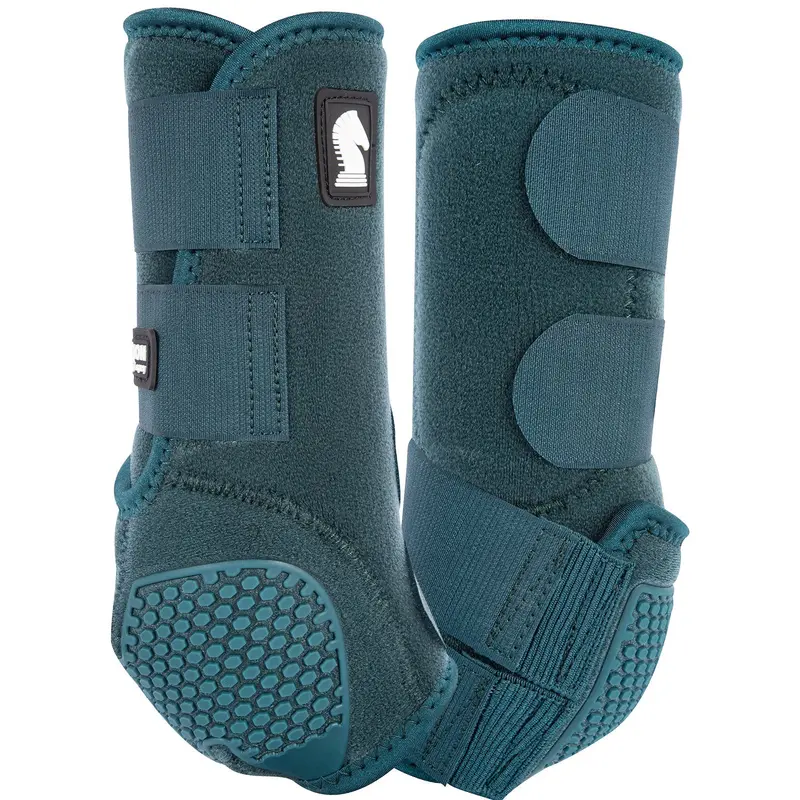 Classic Equine Flexion By Legacy Hind Protective Boots- Dragonfly 1