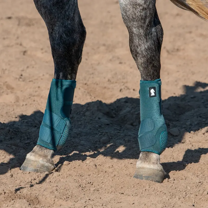 Classic Equine Flexion By Legacy Hind Protective Boots- Dragonfly 2