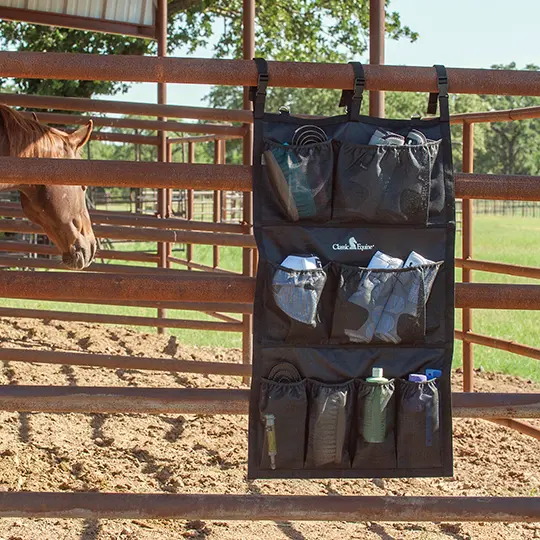 Classic Equine Hanging Grooming Case - Black 2