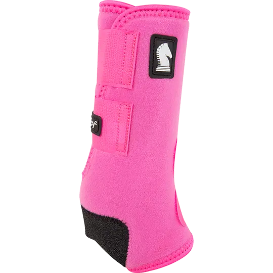 Classic Equine Legacy2 Hind Protective Boots- Hot Pink 2