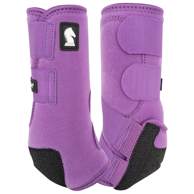 Classic Equine Legacy2 Hind Protective Boots- Violet Purple 1