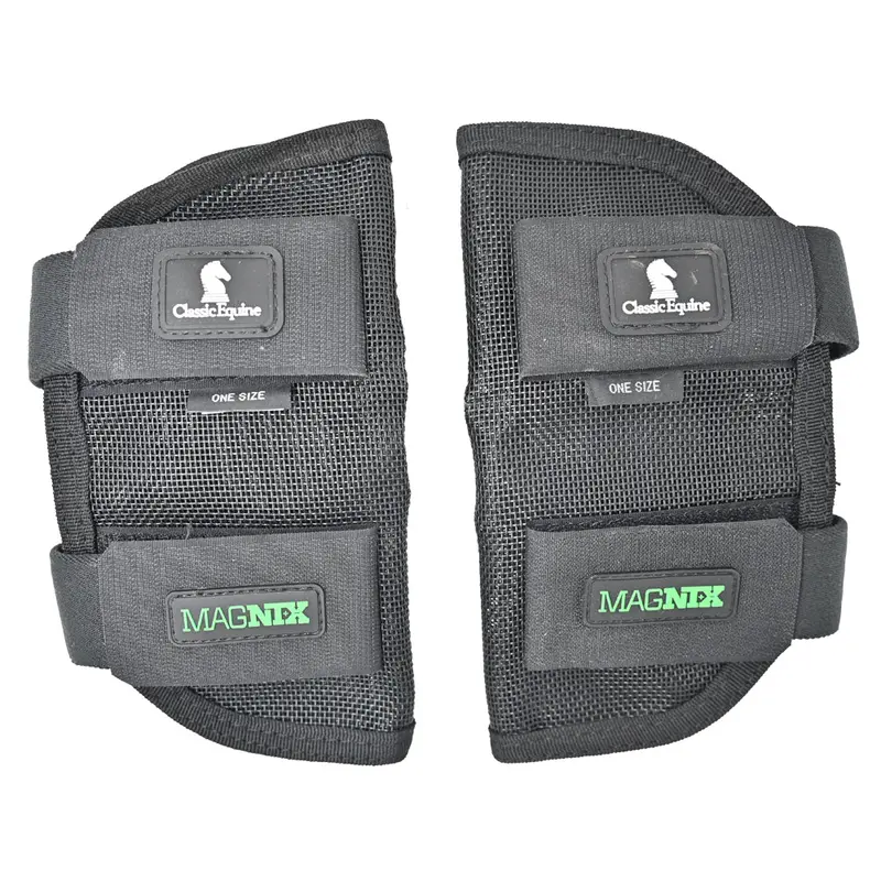 Classic Equine Magntx Black Tendon Wrap 1