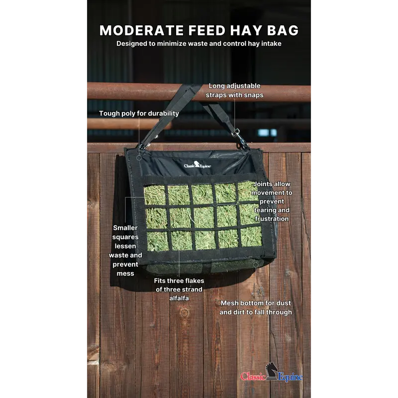 Classic Equine Moderate Feed Hay Bag 2