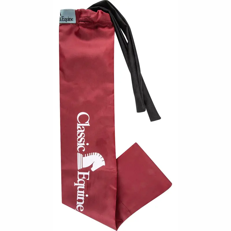 Classic Equine Slick Tail Bag- Crimson 1