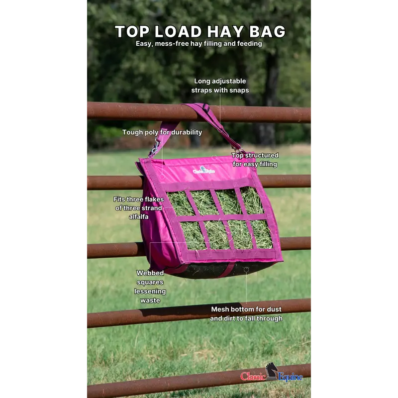 Classic Equine Top Load Hay Bag- Alta 2