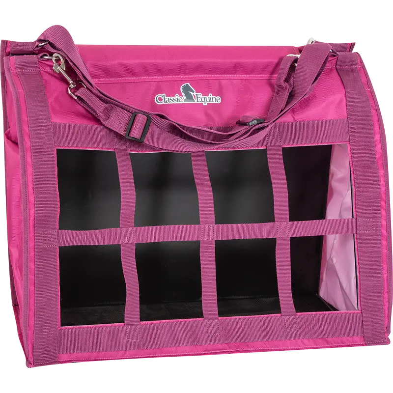 Classic Equine Top Load Hay Bag- Raspberry 1