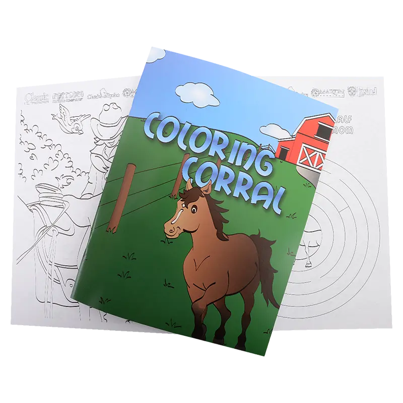 Classic Rope Company Coloring Corral Coloring Book 1