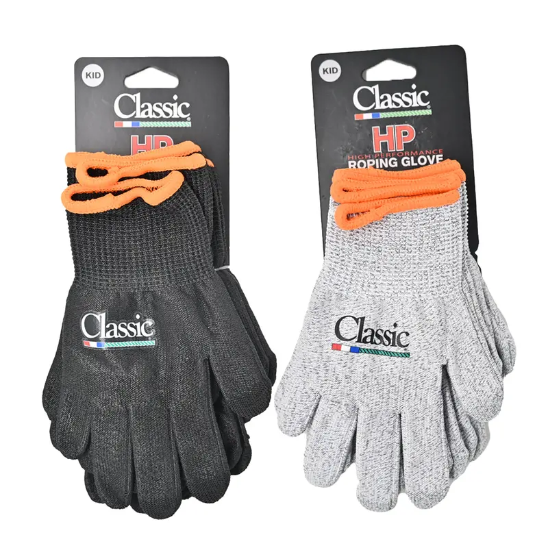 Classic Rope Hp Roping Glove- Kids, 6 Pack 1