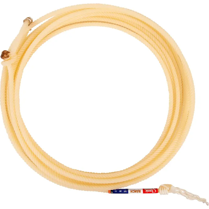 Classic Ropes 4 Strand Ranch Rope 35' 1