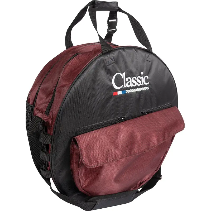 Classic Ropes Deluxe Rope Bag- Black/Ruby Basket 1