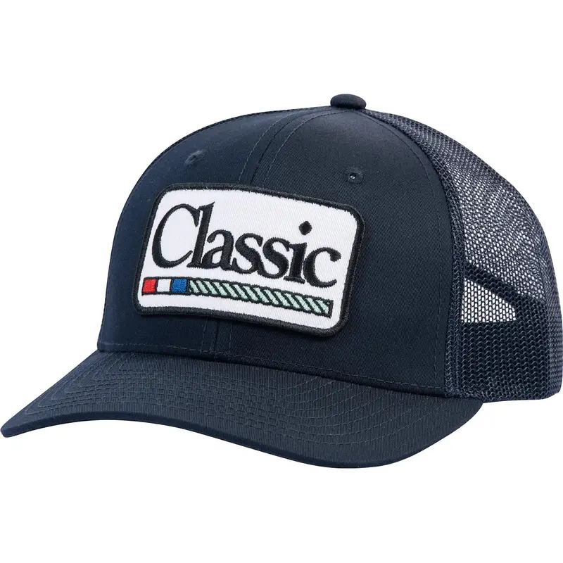 Classic Ropes Navy Mesh Kid's Cap 1