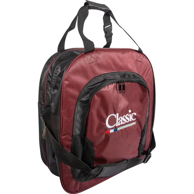 Classic Ropes Super Deluxe Rope Bag- Ruby Basket/Black 1