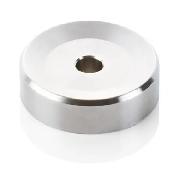 Clearaudio 45 Rpm Stainless Steel Record Adapter 1