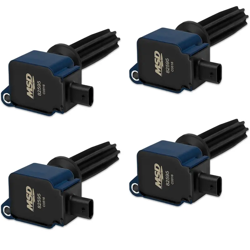 Coil 4Pk Ford Eco-Boost 2.0L/2.3L Blue 1
