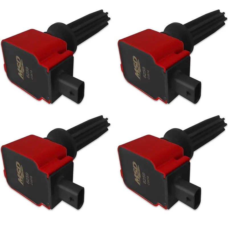 Coil 4Pk Ford Eco-Boost 2.0L/2.3L Red 1