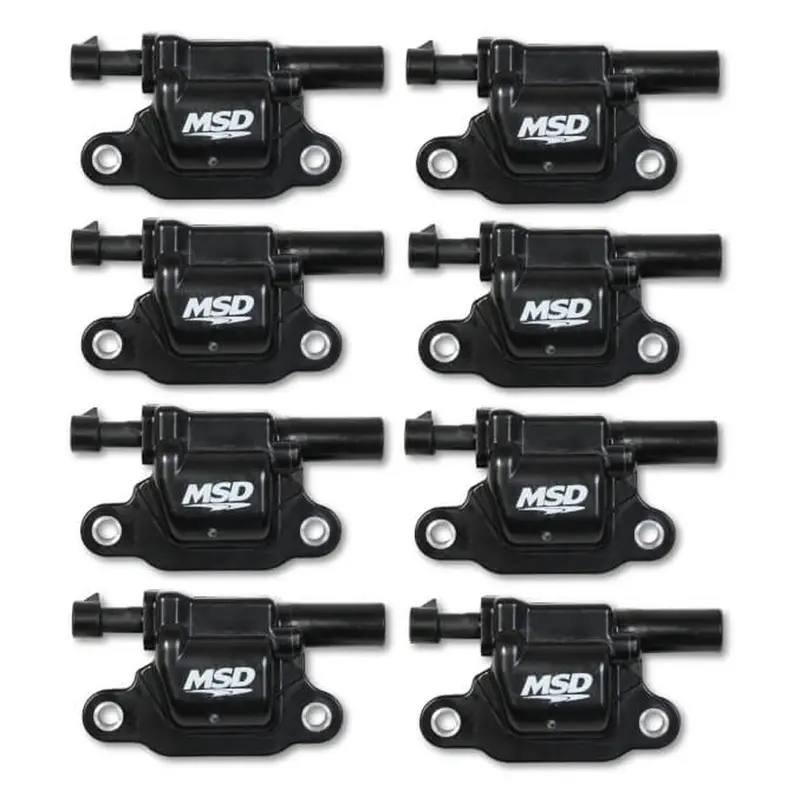 Coil Black Square Gm V8 2014-Up 8Pk 1