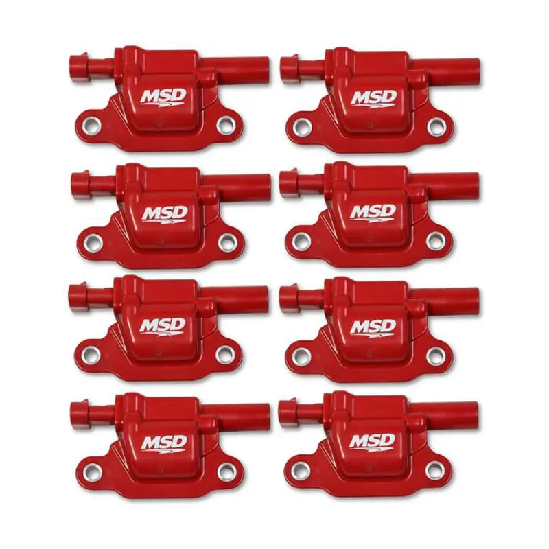 Coil Red Square Gm V8 2014-Up 8Pk 1