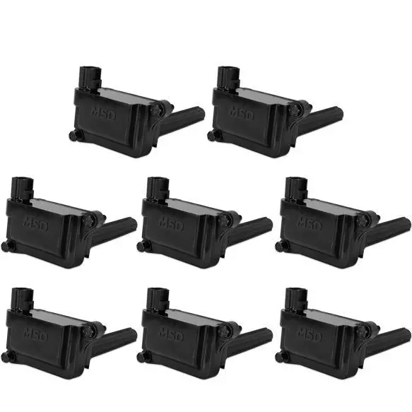 Coils 8Pk Dodge Hemi 5.7L/6.1L 05-16 Black 1