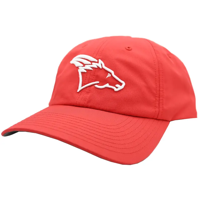 Coolhorse Active Cap Red With Coolhorse Logo 1