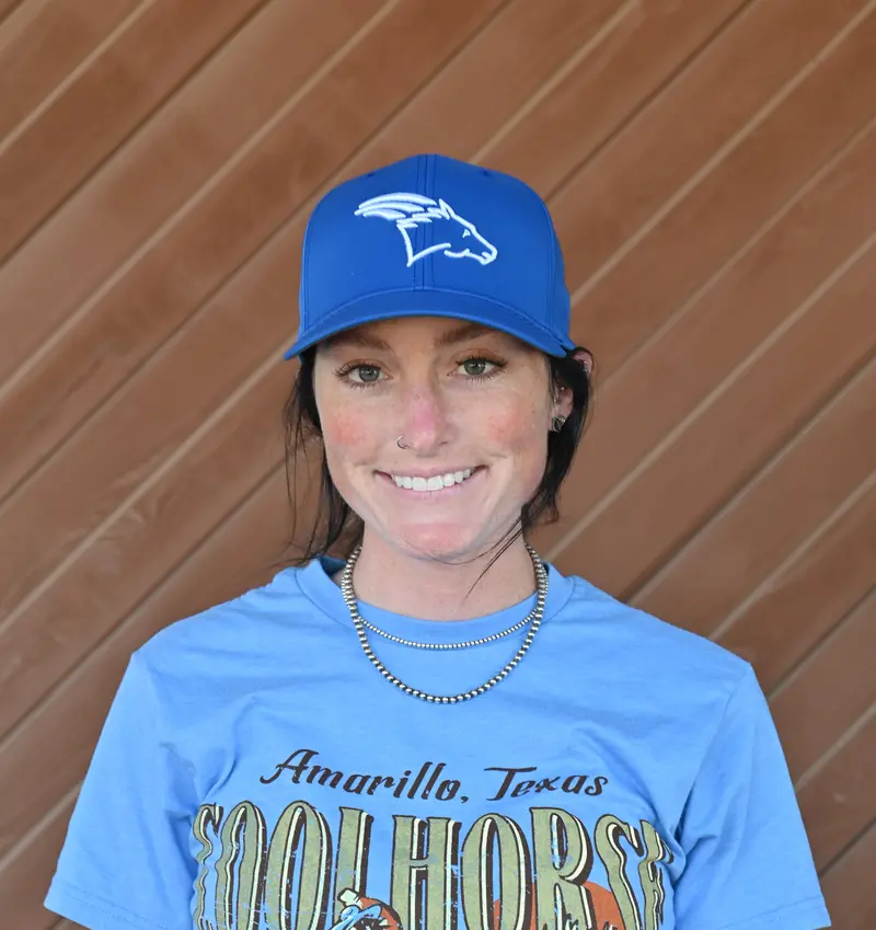 Coolhorse Active Cap Royal Blue With Coolhorse Logo 2