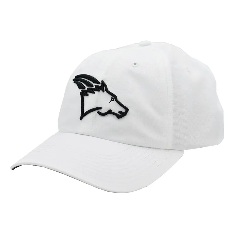 Coolhorse Active Cap White With Coolhorse Logo 1