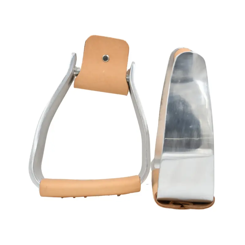 Coolhorse Aluminum Angled Roper Stirrups 3" 1