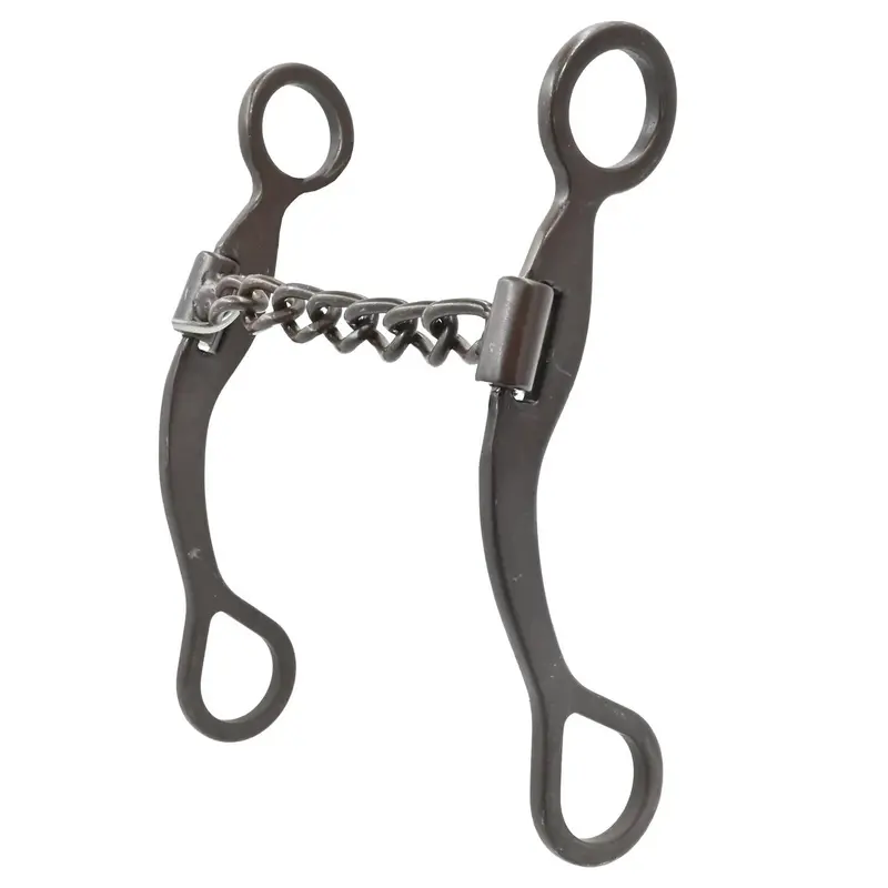 Coolhorse Antique Brown Long Shank Chain Bit 1