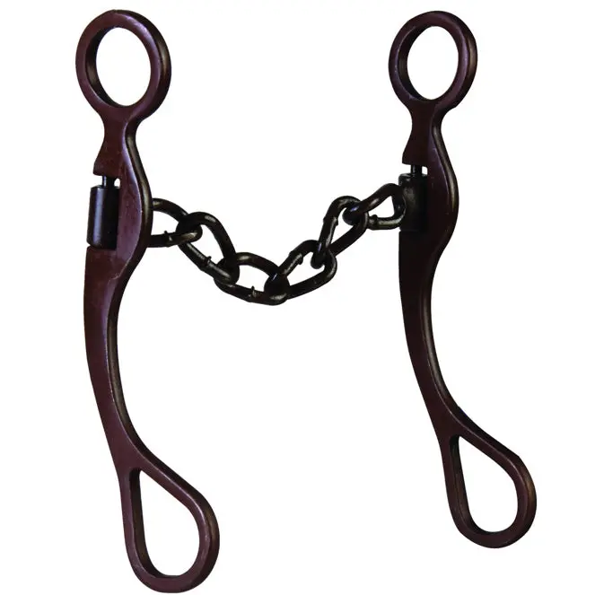 Coolhorse Antique Brown Long Shank Chain Bit 2