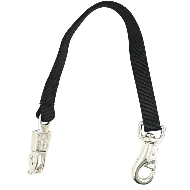 Coolhorse Black Nylon Trailer Tie 1