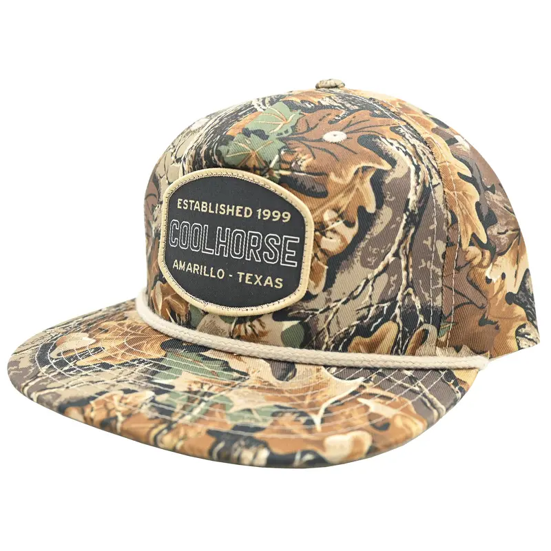 Coolhorse Camo Grandpa Cap With Coolhorse Patch 1
