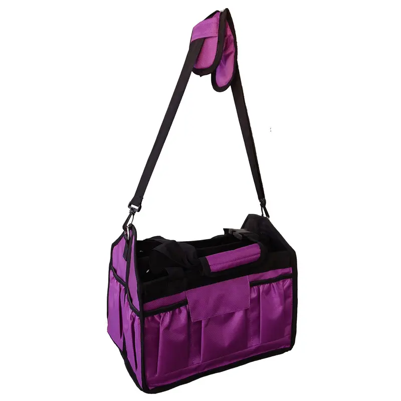 Coolhorse Deluxe Grooming Tote- Purple 1