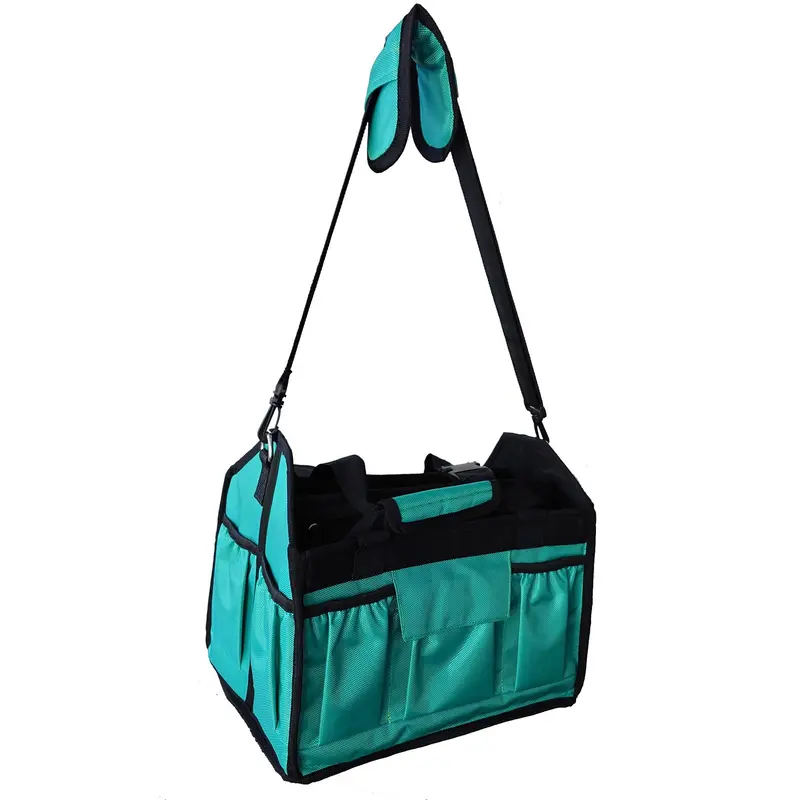 Coolhorse Deluxe Grooming Tote- Teal 1