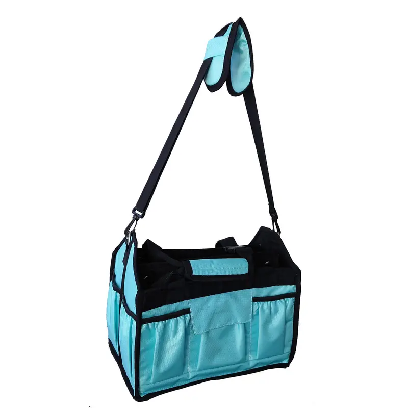 Coolhorse Deluxe Grooming Tote- Turquoise 1
