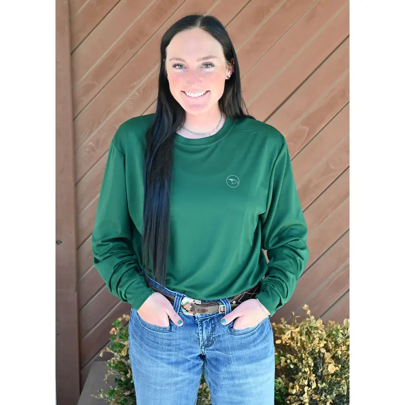 Coolhorse Emerald Dri-Fit Performance Long Sleeve Shirt 1