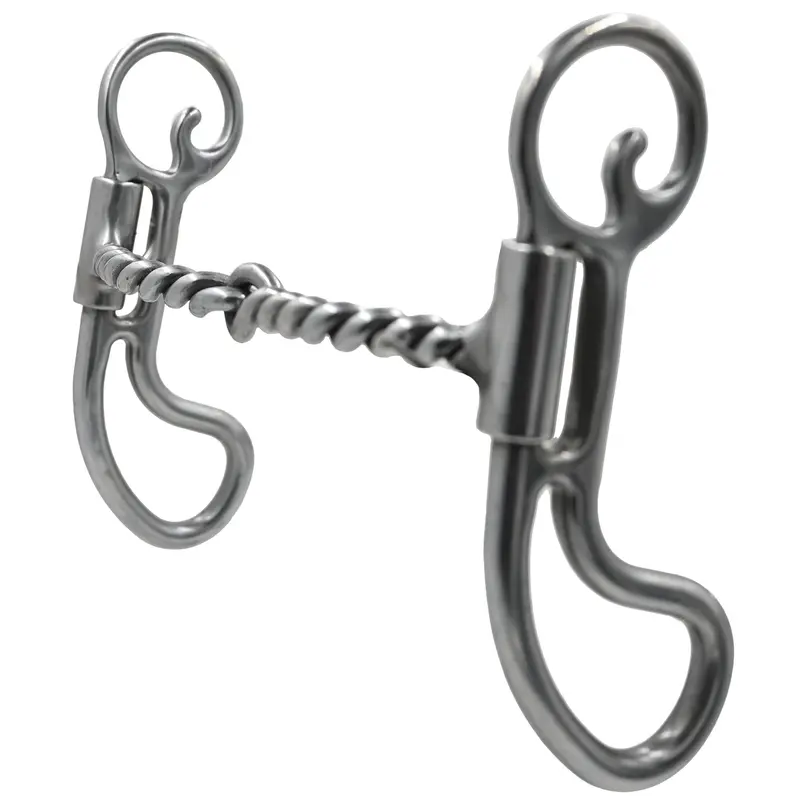Coolhorse Essential Teardrop Twisted Wire Snaffle Bit 1