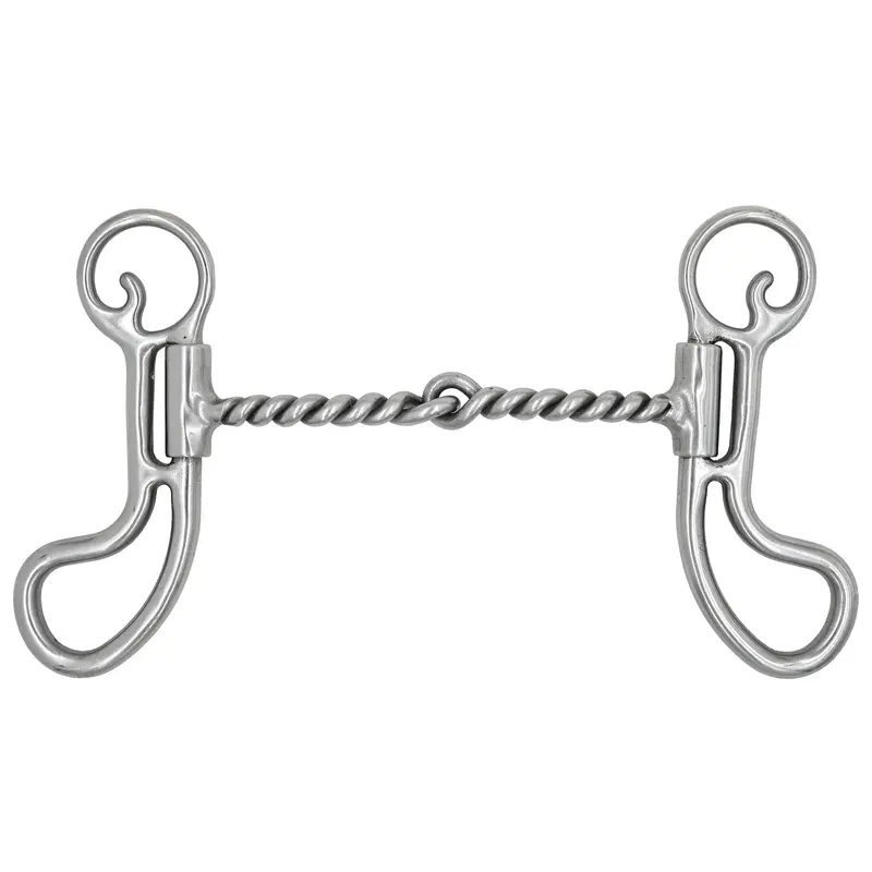 Coolhorse Essential Teardrop Twisted Wire Snaffle Bit 2
