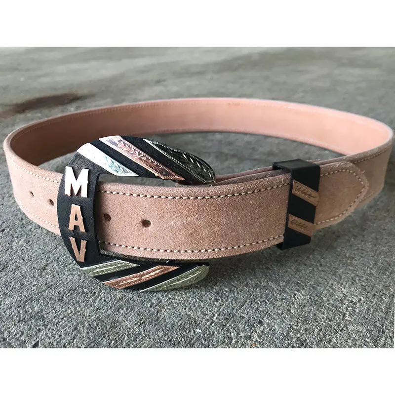 Coolhorse Leather 1 1/2" Roughout Belt- Pre-Made, Handmade In Amarillo, Tx 1