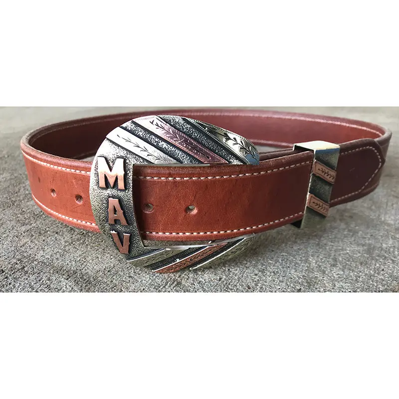 Coolhorse Leather 1 1/2" Slickout Belt- Pre-Made, Handmade In Amarillo, Tx 1