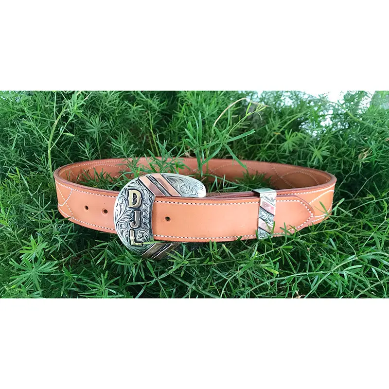 Coolhorse Leather 1 1/2" Slickout Gunslinger Belt, Handmade In Amarillo, Tx 1