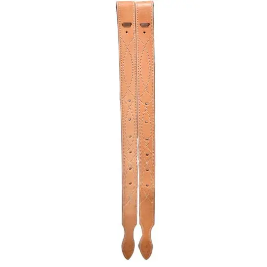Coolhorse Leather 1 3/4" Back Billets With Gunslinger Stitching 1